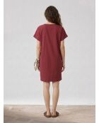 Terrakotta-Kleid Caelie