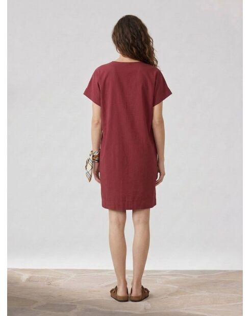 Terrakotta-Kleid Caelie