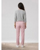 Hellviolette Mini-Plissehose