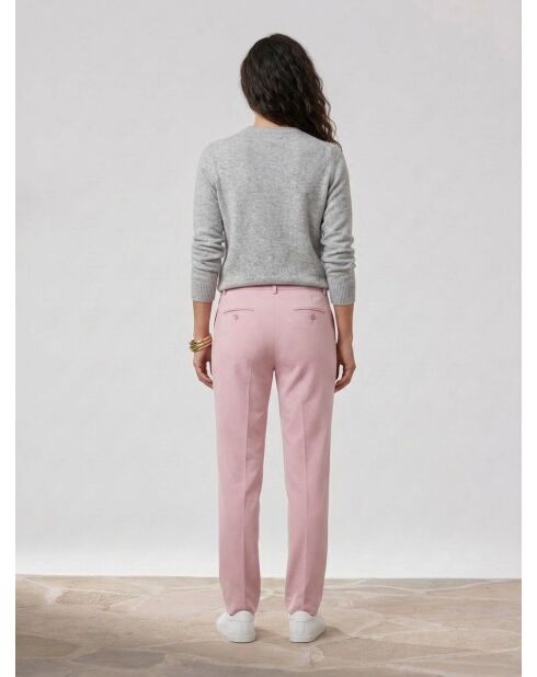 Hellviolette Mini-Plissehose
