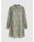 Anderson Kleid mit Strohmuster