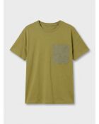 T-Shirt Teruko matcha/army