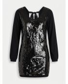 Robe en Laine mélangée Viva noire