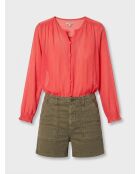 Rote Qartil-Bluse