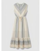 Blaues Mullkleid Jihane