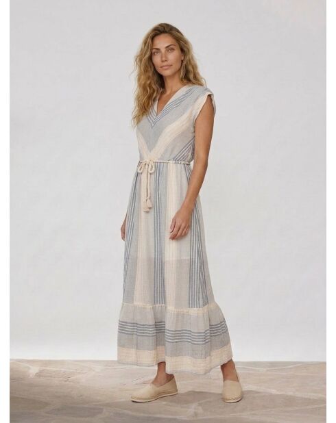 Blaues Mullkleid Jihane