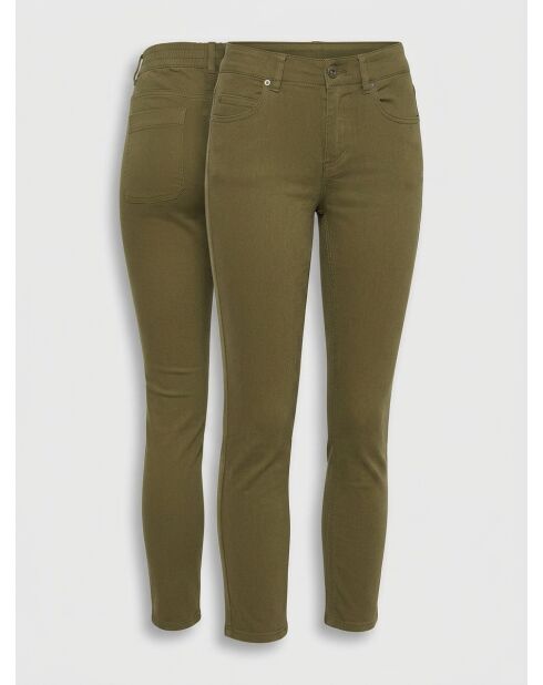 Khaki Mavas Hose aus Biobaumwolle