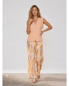 Nudefarbenes Top Moonbeam