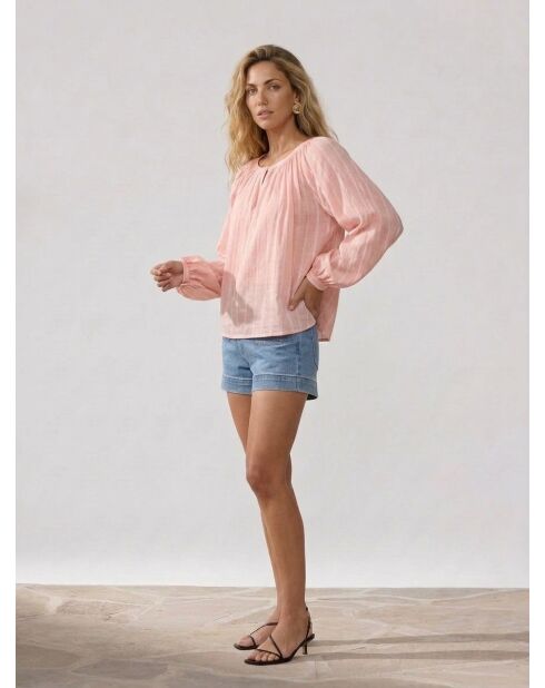 Blusa rosa Bevin