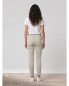 Hellgraue Mavas-Hose aus Bio-Baumwolle