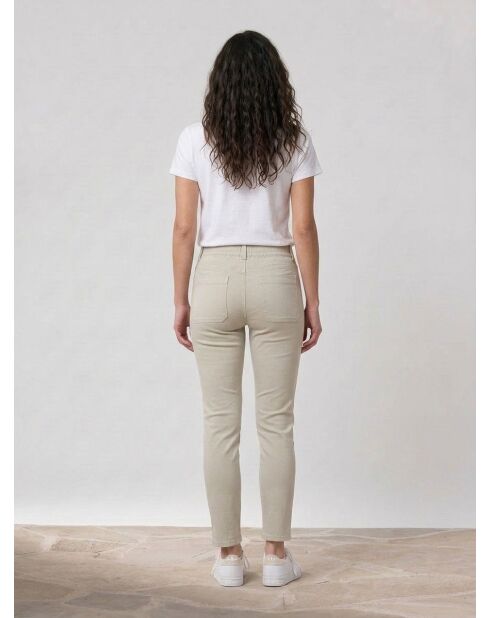 Hellgraue Mavas-Hose aus Bio-Baumwolle