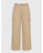 Beigefarbene Cargohose Pina
