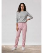 Hellviolette Mini-Plissehose