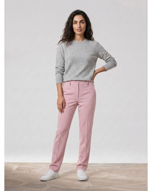 Hellviolette Mini-Plissehose