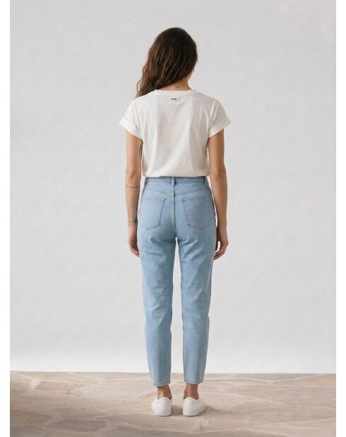 T-Shirt en Coton Bio Sisters blanc