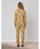 Veste Anna imprimée jaune/orange