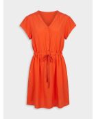 Oranje jurk van Dounia