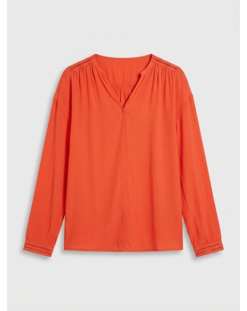 Blusa rossa Maiwenn