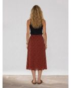 Jupe Mailine imprimée cerise
