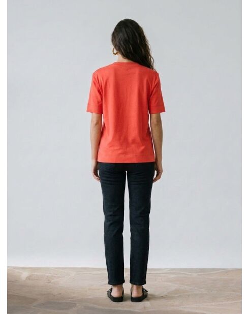 T-shirt rossa Baribo