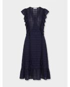Vestido azul marino Qat