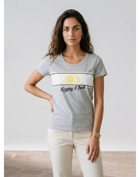 Jada Light Heather grijs T-shirt
