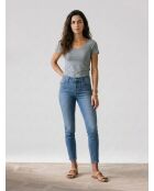 711 Blaue Skinny-Jeans