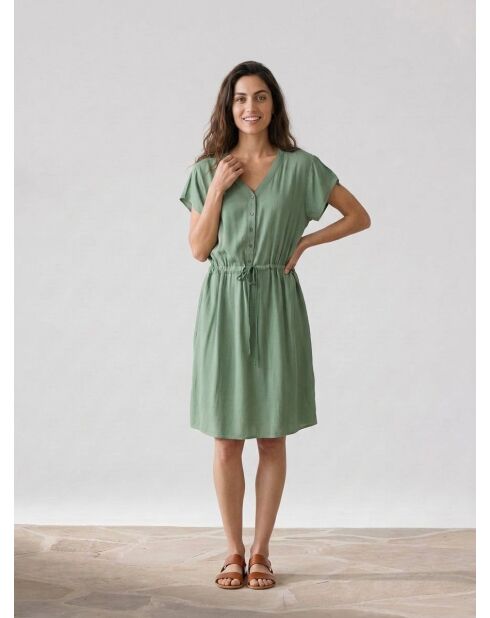 Vestido Dounia almendra