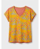Adelson Honey T-shirt van 100% linnen
