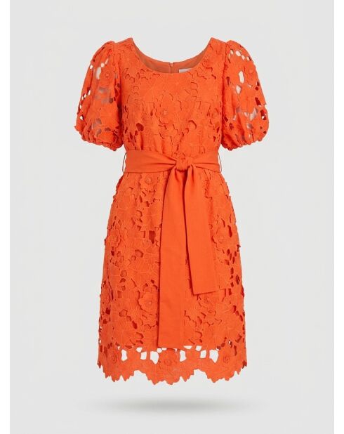 Orange Promise Kleid