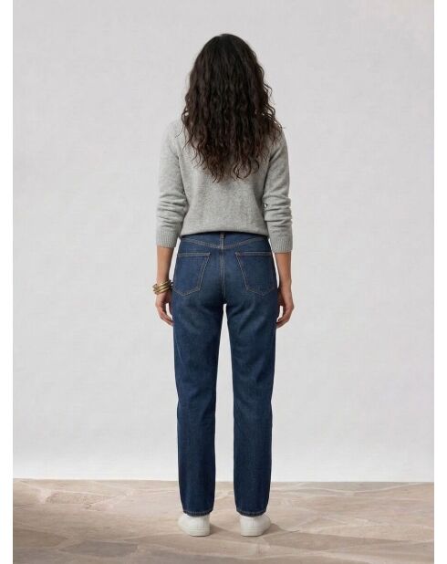 Mittelblaue Boyfriend-Jeans aus 100% Bio-Baumwolle