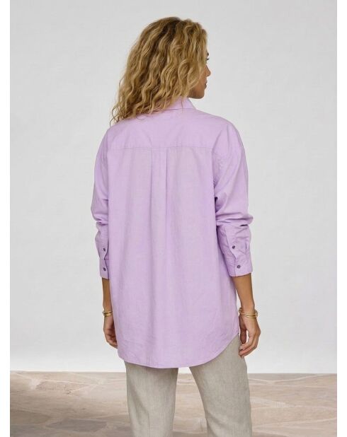Gabin Orchid Oversize-Hemd