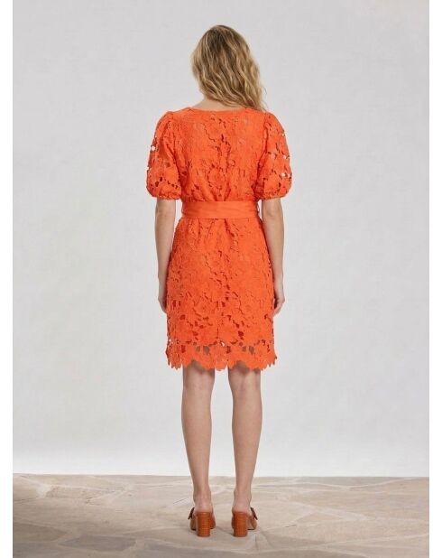 Orange Promise Kleid