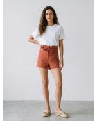 Lea Brick Shorts
