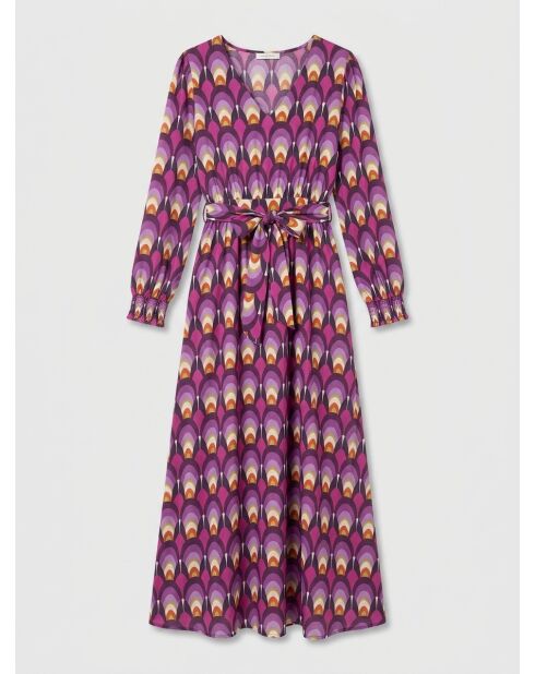 Vestido morado Lorana