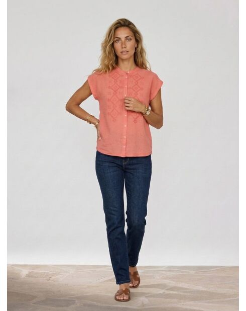 Camisa coral Teala