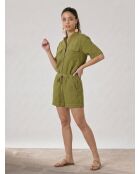 Camisa Citizen matcha 100% lino