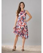 Robe Aberdeen asymétrique blanche