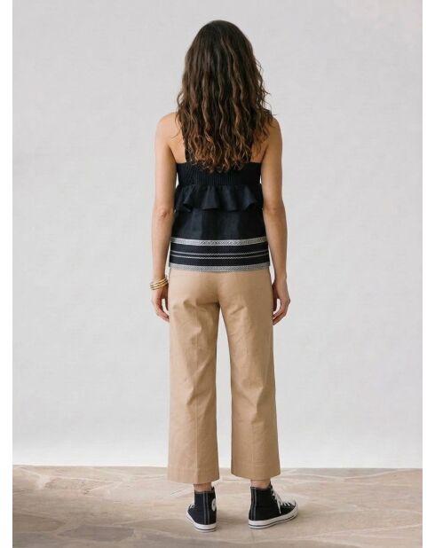 Tacuba schwarzes Top
