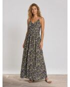Alma grün/blaues Kleid