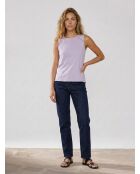 Laurie lila Top aus 100% Bio-Baumwolle