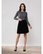 Jupe  en Velours noire
