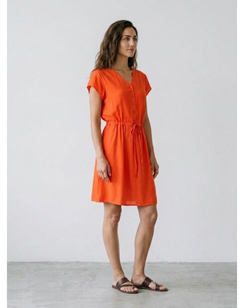 Vestido Dounia naranja