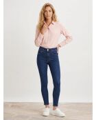 Blue Mile Jeans mit hohem Knöchelausschnitt