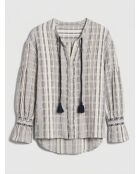 Chemise Luisa imprimée  bleue