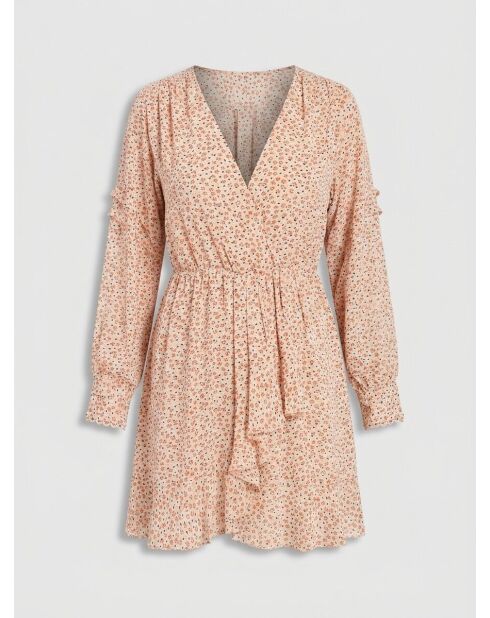 Vestido corto beige Chloé