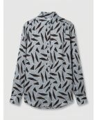 Blusa Cook gris claro
