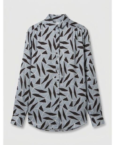Blusa Cook gris claro