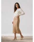 Rok in camel kleur Gandia