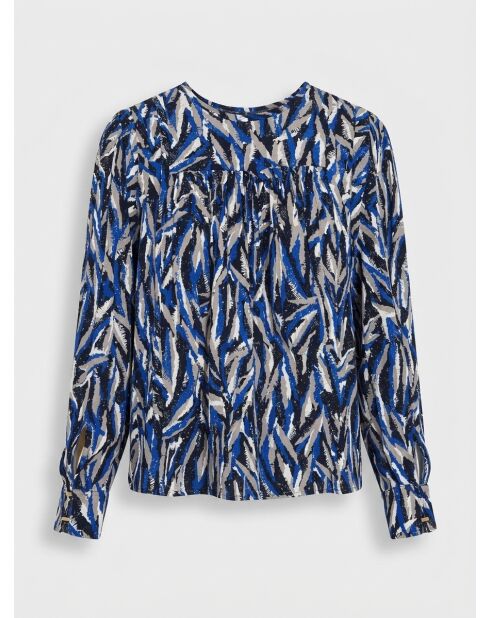 Blusa Loika azul royal